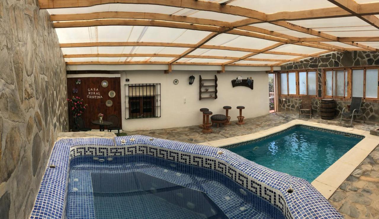 マラガ Casa Rural Cristina- Piscina Climatizadaヴィラ エクステリア 写真